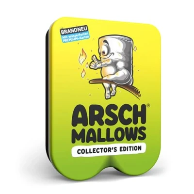 Image of DENKRIESEN ARSCHMALLOWS® Collector&#039;s Edition Less Eats More Waterproof Card Game Ages 9+ 2 6 Players Funny Family Perfect for Nights and Parties