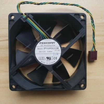 Image of CYRMZAY Compatible For FOXCONN PVA092G12H 12V 0.40A 9CM 9025 4 Wire cooling fan