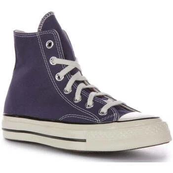 Image of Converse Chuck 70 High A04589C women&#039;s Trainers in Blue