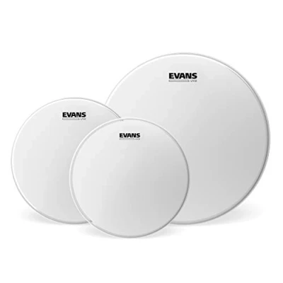 Image of Evans Drum Heads UV2 Coated Tom Pack Standard (12, 13, 16 Inch)
