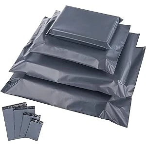 Image of AMD Nexus Mailing Bags (17 X 24, Pack of 25), Grey Parcel Delivery with Self Seal Closure, Flexible Lightweight and Tear Proof Postal Bags, Multipack Envelope