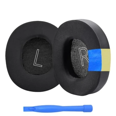 Image of MMOBIEL Ear Pads Replacement for Xbox Wireless, Wired, Stereo 20th Anniversary Special Edition Headphones Cooling Gel Pad Cushions Noise Isolation Earpads Black