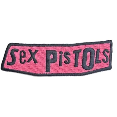 Image of The Sex Pistols Patch Band Logo Official Embroidered woven iron on Taglia unica