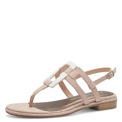 Image of MARCO TOZZI Women&#039;s 2 28103 42 Heeled Sandal, Powder Comb, 4