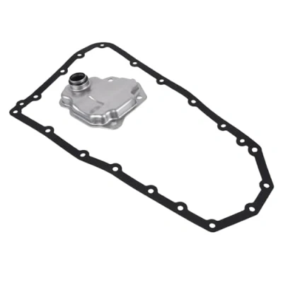 Image of 221414, 221414S1, 226336, 226336S1 Hydraulic Filter Set, automatic transmission BLUE PRINT ADBP210001 with oil sump gasket MITSUBISHI: OUTLANDER 3