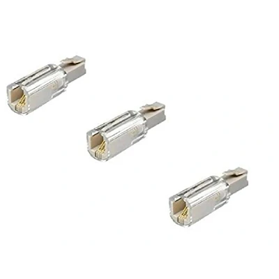 Image of 3 x Clear Telephone Cord Detangler, Anti Tangle Handset Cable 360 Degree Rotating Landline Swivel Untangler