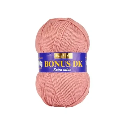 Image of Hayfield Bonus DK Double Knitting Yarn, Dusky Pink (573), 100g by Sirdar