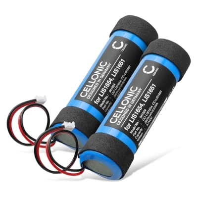 Image of CELLONIC 2x Battery Compatible with Sony PlayStation PS4 Move Motion Controller Version 2 (CECH ZCM2E, CECH ZCM2U) 2600mAh 3.7V