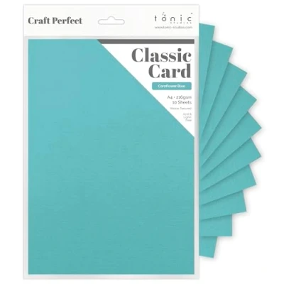 Image of Craft Perfect Card A4, Cornflower Blue