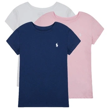 Image of Polo Ralph Lauren TEE BUNDLE SETS GIFT BOX SET girls&#039;s Children&#039;s T shirt in Multicolour