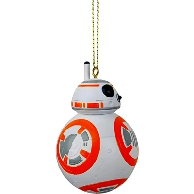 Image of Star Wars 3D Christmas Decorations Ornaments Baubles (BB 8)