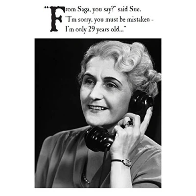 Image of Saga, Birthday, Greetings Card, 124x176mm