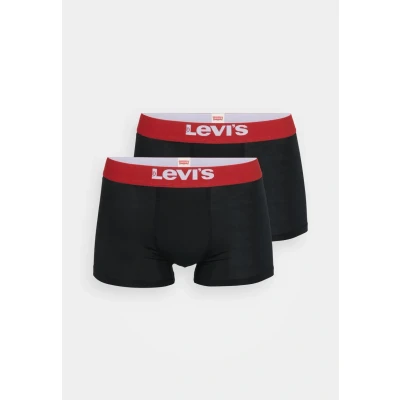 Image of LEVIS Men&#039;s Trunk, Black/Red, S (Pack of 2)