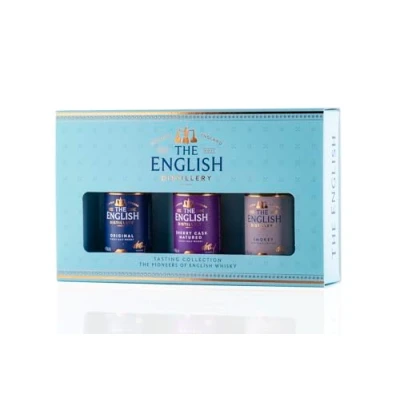 Image of The English Gift Pack: 3x5cl Miniature Set Single Malt Whisky, 44% vol