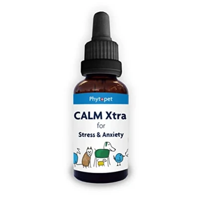 Image of Phytopet Calm Xtra, Pet Cat Dog Anxiety Stress Relief, 100ml,Brown