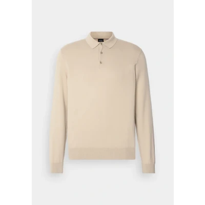 Image of BOSS Gemello Jumper, Men&#039;s, Size: 3XL, Light beige
