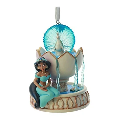 Image of Disney Jasmine Fairytale Moments Sketchbook Ornament Aladdin