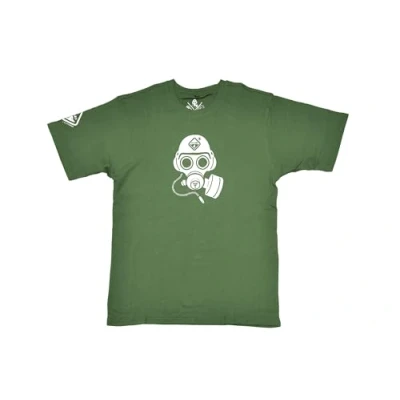 Image of HAZARD 4 Special Forces Gas Mask(TM) Graphic Tee OD Green (XX Large)
