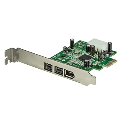 Image of StarTech.com 3 Port 2b 1a 1394 PCI Express FireWire Card Adapter FW PCIe 800 / 400 (PEX1394B3)