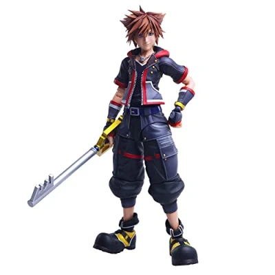 Image of KINGDOM HEARTS III Sora Ver. 2 Figurine Play Arts Kai 22cm