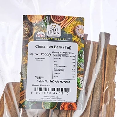 Image of Old India Cinnamon Bark (Tuj) 250g