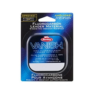 Image of Berkley Vanish® Leader Material, Clear, 40lb 18.1kg, 25yd 22m Fluorocarbon Fishing Line, Suitable for Freshwater Environments