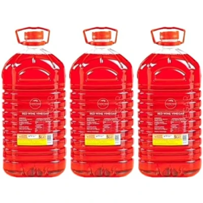 Image of Lefktro Spanish Red Wine Vinegar 5L (Pack of 3)