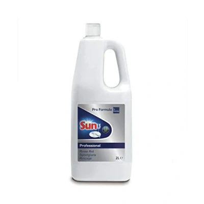 Image of Sun Professional Dishwasher Rinse Aid 2L (Pack of 6, Total 12L)