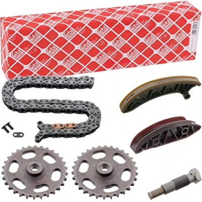 Image of G68HR4S96N, S96NG68HR4 Timing chain Kit FEBI BILSTEIN 49571 Simplex, with lock MERCEDES BENZ: CLS Shooting Brake, C Class Saloon, Saloon