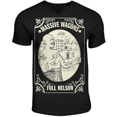 Image of ttyutudeewwewe Johnnie Massive Wagons &#039;Full Nelson&#039; T Shirt