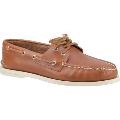 Image of Sperry Authentic Original 2 Eye Full Grain Leather Men&#039;s Boat Shoes