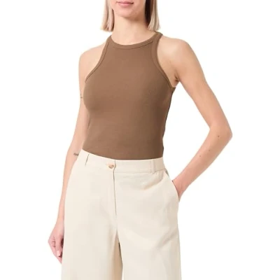 Image of VERO MODA Women&#039;s Vmchloe Short Tank Top Ga JRS Noos, Cub, M