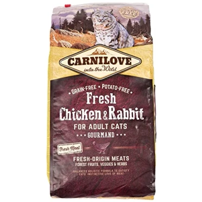Image of Carnilove Adult Cats 6KG Chicken &amp; Rabbit
