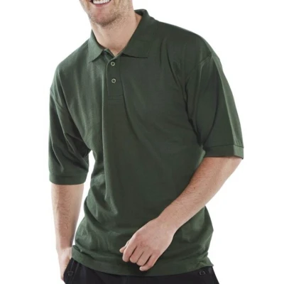 Image of CLICK POLO SHIRT BOTTLE GREEN L