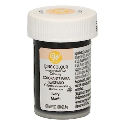 Image of Wilton Ivory Gel Icing Colour, 28.3 g, 04 0 0040
