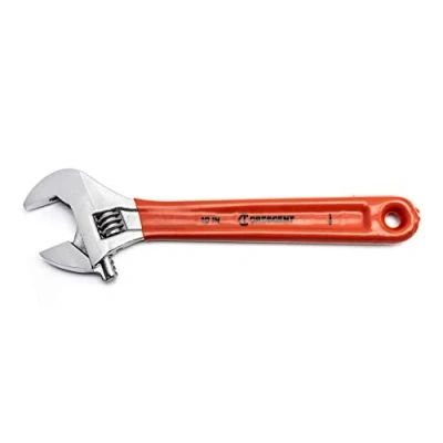 Image of Crescent 10&quot; Adjustable Cushion Grip Wrench Carded AC210CVS
