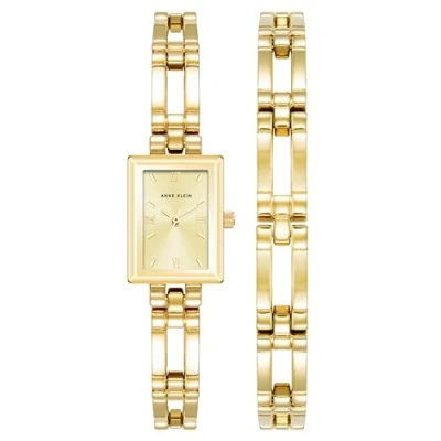Image of Anne Klein Women&#039;s Bracelet Watch,Gold Tone