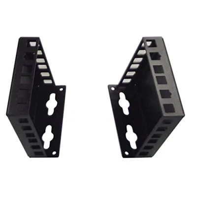 Image of 2U x Rack Bracket. Wall Mounted or Desktop Multi Functional Design 19&quot; 10&quot;