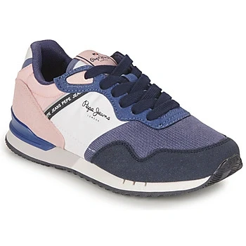 Image of Pepe Jeans London Classic G Sneaker, Blue (Marine), 1.5 UK