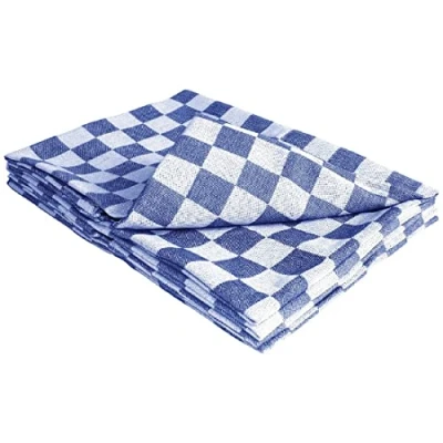 Image of Vogue E578 Chef Single Tea Towel Blue 26&quot;X26&quot; Kitchen Restaurant Catering Bar Cloths