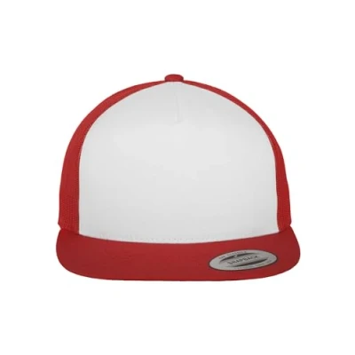 Image of Flexfit Cap, Size: One Size, Red/white/red