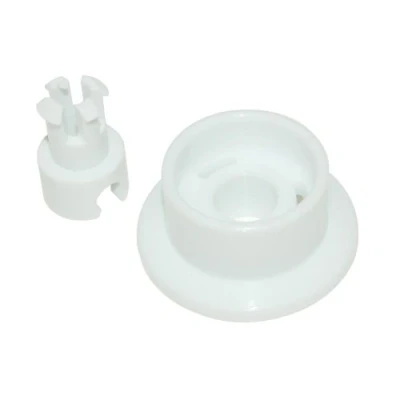 Image of Indesit Ariston Dishwasher Lower Basket Wheel. Genuine Part Number C00104637