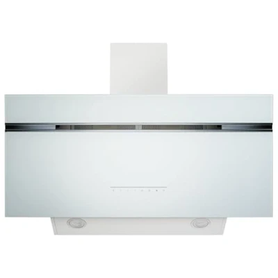 Image of electriQ 90cm Super Silent Angled Cooker Hood White