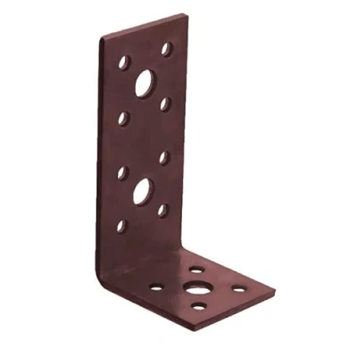 Image of BPC Fixings Dual Coated Angle Bracket 10 Piece Set, 90 mm Length x 45 Width 40 Height