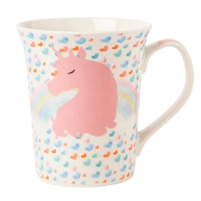 Image of Bone China Pastel Unicorn Mug 350ml Assorted Designs