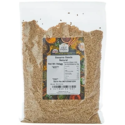 Image of Old India Sesame Seeds Natural 750g