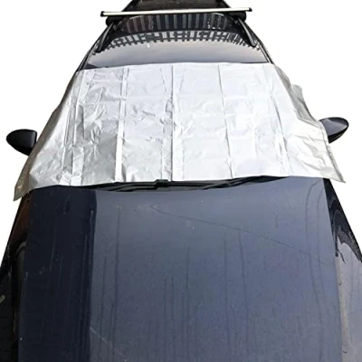 Image of Car Windscreen Cover GENERISE Screen Protects Windshield from Frost, Snow &amp; Ice (185x85cm)