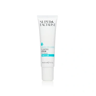 Image of Super Facialist Vegan Collagen Plumping Serum Hyaluronic Acid, Seaweed, Copper and Hibiscus extract, Firming, Smoothing &amp; Plumping, face Cream for Youthful Skin, 30ml