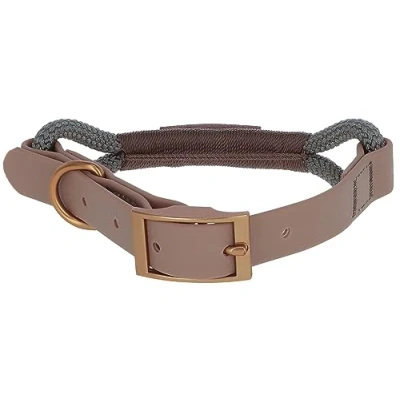 Image of Kerbl Pet Monte Carlo Collar Brown/Grey 8 mm x 30 40 cm