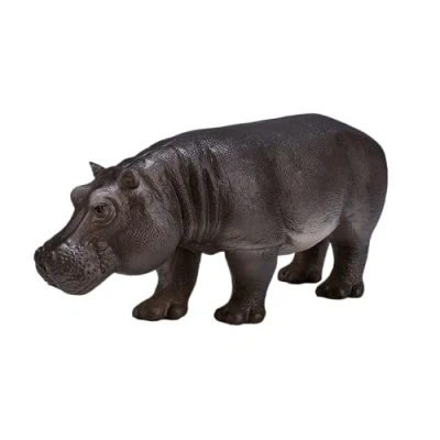 Image of MOJO Hippopotamus (Female) Wildlife Animal Model Toy Figure